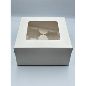 CUP CAKE BOX PAPER 4 HOLE