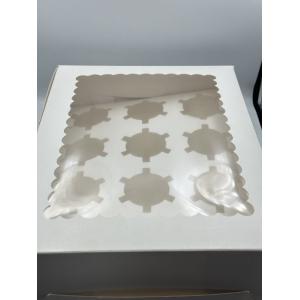 CUP CAKE BOX PAPER 6 HOLE