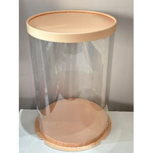 PREMIUM ROUND BOX PEACH 22X24