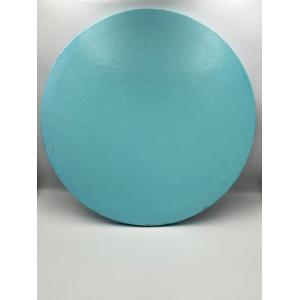 CAKE DRUM ROUND BLUE 26CM