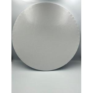 CAKE DRUM ROUND WHITE 20CM