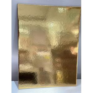 CAKE BASE RECTANGLE GOLD 30X40