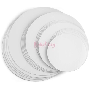 CAKE BASE ROUND WHITE