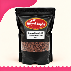 RoyalBake Milk Chocolate Chips 42%  Jordan