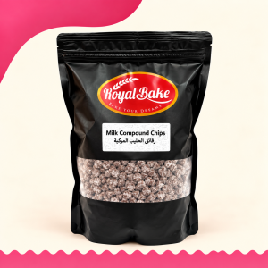 RoyalBake Milk Compound Chips – 500g