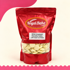 RoyalBake White Compound Chocolate Callets 1 kg