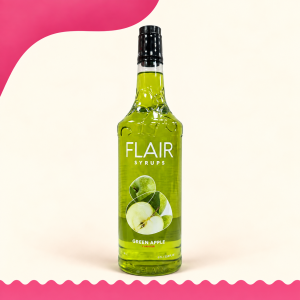Flair Green Apple Syrup 1 ltr