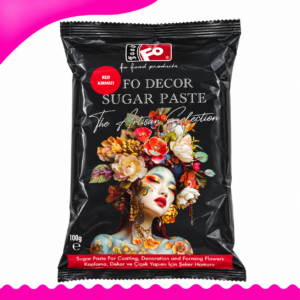 FO Food Products Red Sugar Paste – 1kg