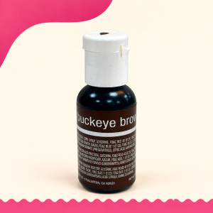 Chefmaster Buckeye Brown Liqua-Gel Food Color 20g
