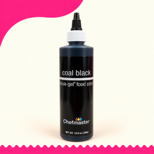 Chefmaster Liqua-Gel Food Color – Coal Black 298 g