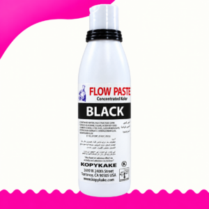 Flow Paste Black Concentrated Color 80z