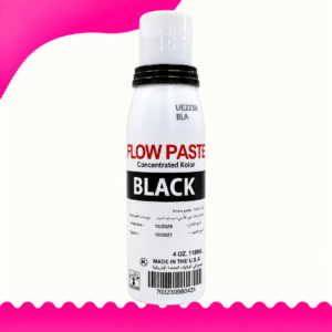 Flow Paste Black Concentrated Color 40z