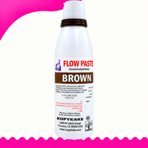 Flow Paste Brown Concentrated Color 80z